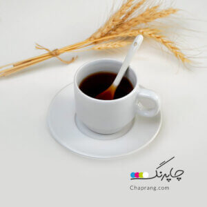 چاپ روی فنجان و نعلبکی سرامیکی فنجان تبلیغاتی استاندارد هتلی اداری