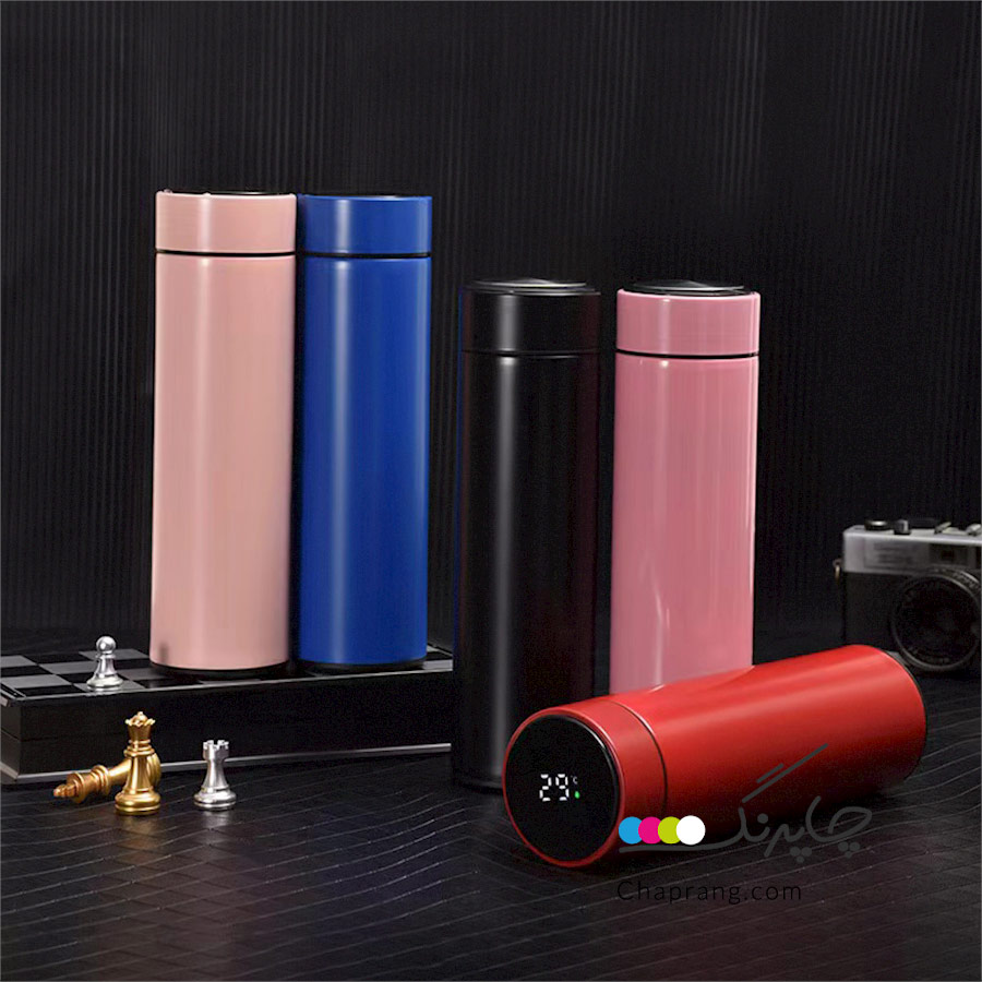 فلاسک و تراول ماگ یونیک Unique با نمایشگر دماسنج دار