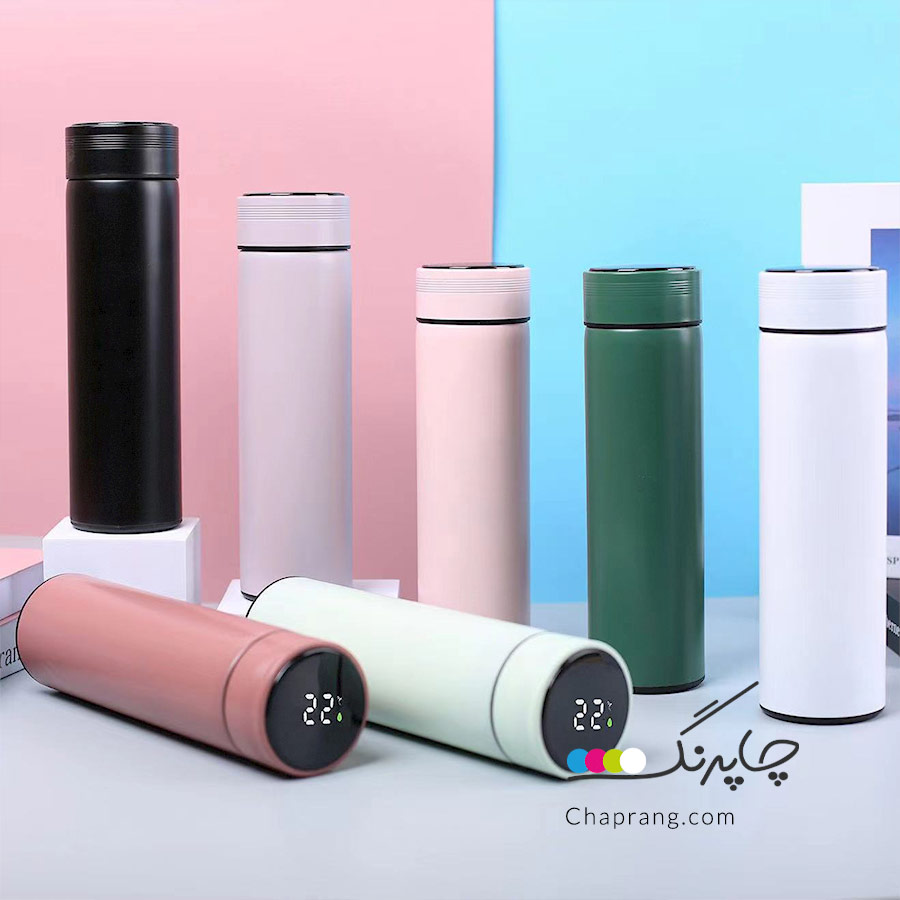 فلاسک و تراول ماگ یونیک Unique با نمایشگر دماسنج دیجیتال