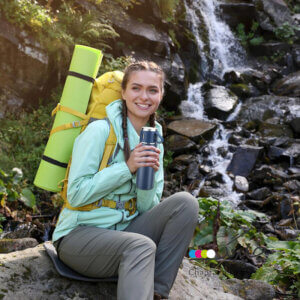 تراول ماگ و فلاسک سه فنجان سه کاپ با جعبه کادویی