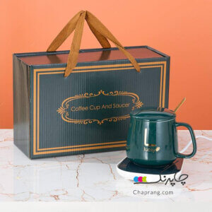 بسته بندی کادویی ماگ لیوان سرامیکی هیتردار لاکی